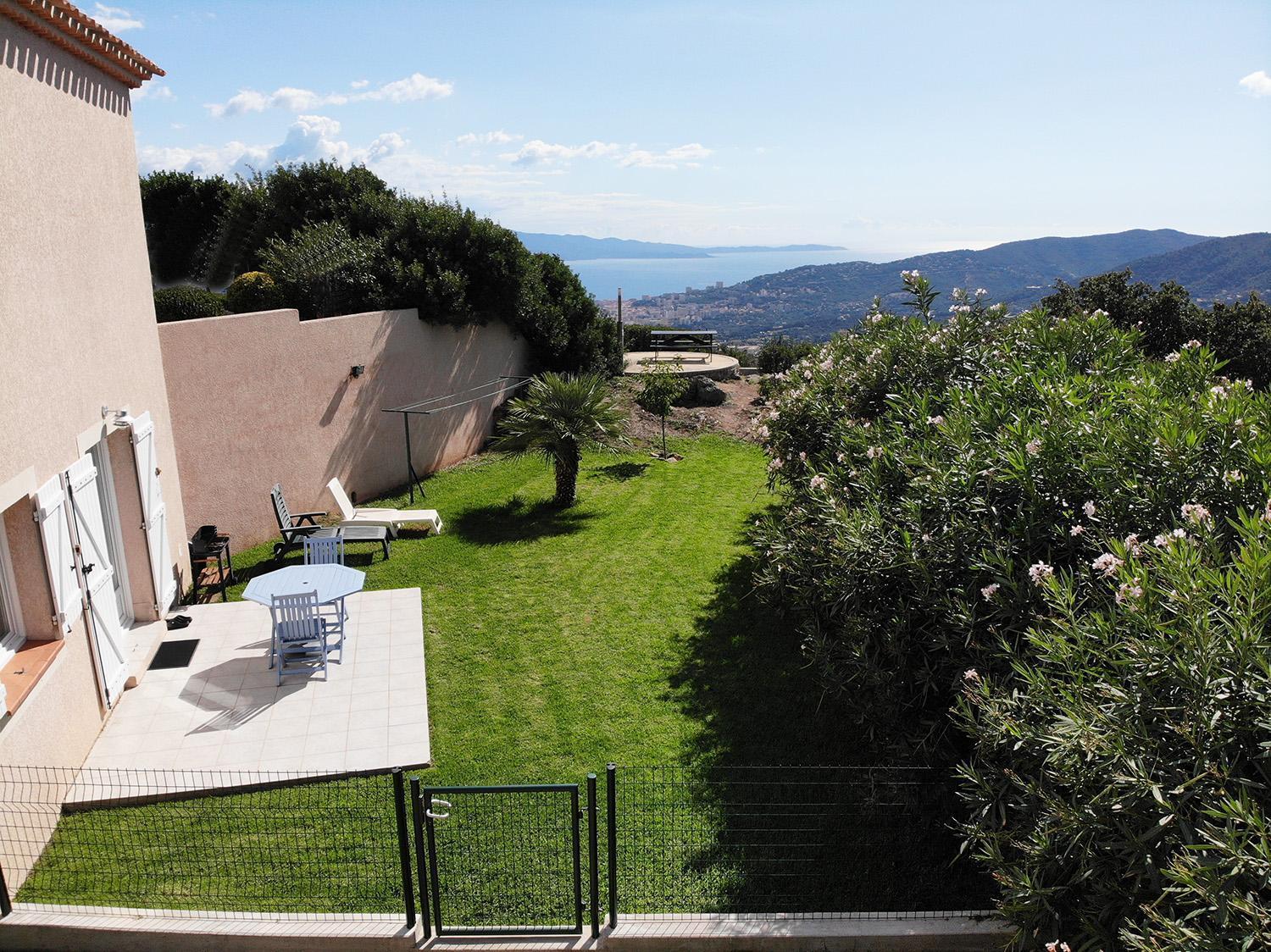 Gites Sassone, Vue Panoramique Sur Ajaccio Et La Mer Alata Eksteriør billede